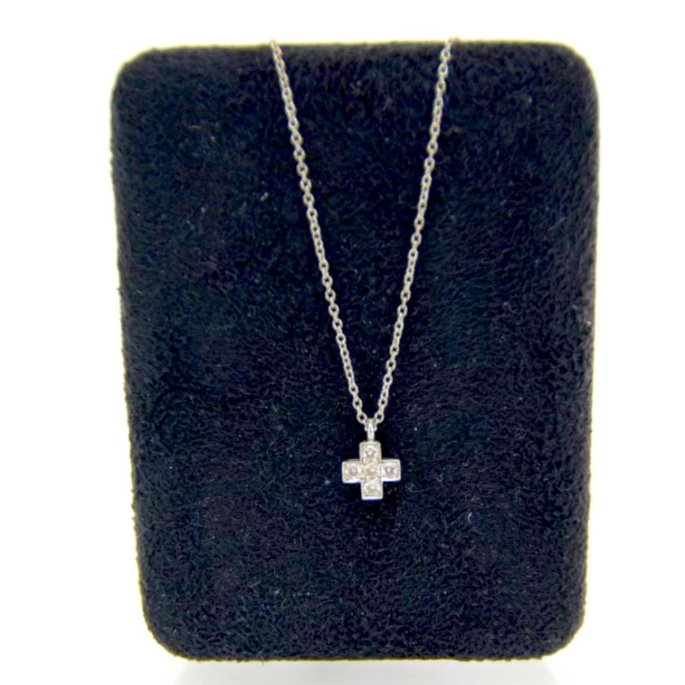 Tiffany & Co. Delicate Cross Necklace